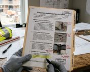 written forensic investigation report documenting construction defects